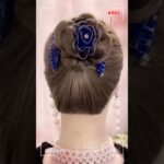 Sometimes the Prettiest Looks Are the Simplest ✨    #easyhairstyle #updo #hairstyle