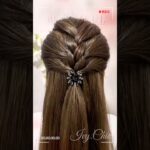 Simple and perfect hairstyle for everyday，Do you like this style? #easyhairstyle #updo #hairstyle