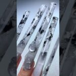 CLEARLY HAUNTED 💀💀💀 #nailart #nails #nailgelart #nailartheaven #halloween #naildesign