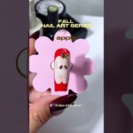 How to do 3D Apple Nail Art🍎 Day 5 of my 15 Days of Fall  Nail Art 🍂✨#shorts #nailart #apple