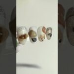 秋を先取り！どんぐり・リス・紅葉を詰め込んだ、見ているだけで癒やされる3Dネイル　 #shorts