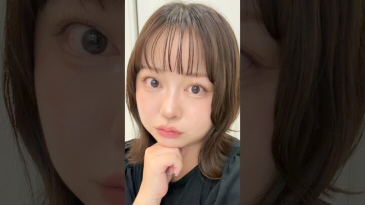 三白眼でも盛れる裸眼ナチュラルメイク