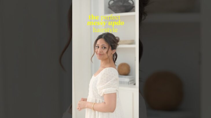 easy heatless hairstyle for long hair #heatlesshairstyles #heatlesshairstyles #updo