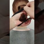 low bun hairstyle for women #hairstyle #hair #haircare #viralvideo #beauty #messyhair #sleekhair